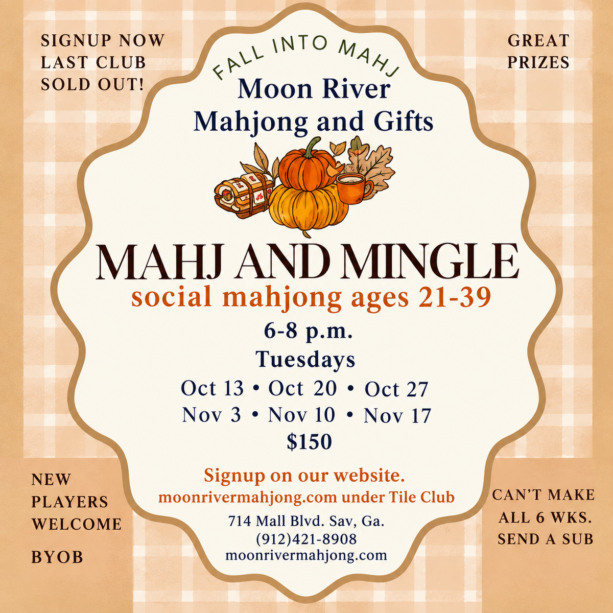 Mahj and Mingle - Fall